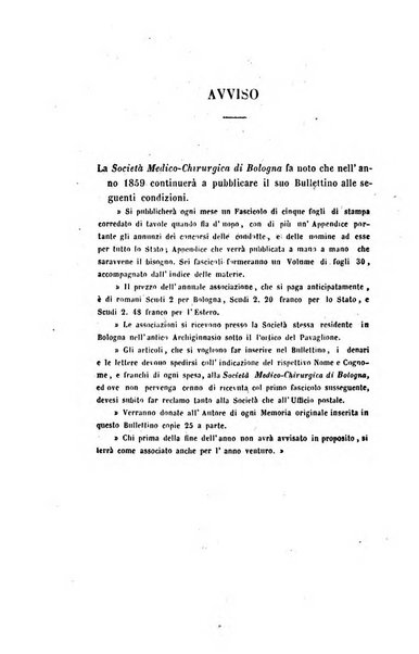 Bullettino delle scienze mediche