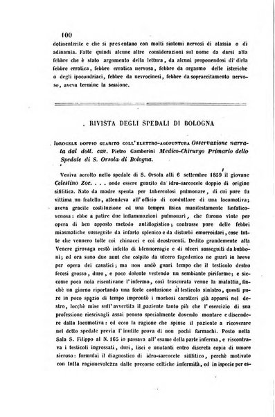 Bullettino delle scienze mediche