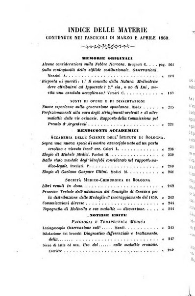 Bullettino delle scienze mediche