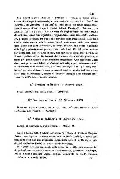 Bullettino delle scienze mediche