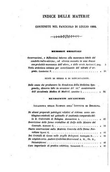 Bullettino delle scienze mediche