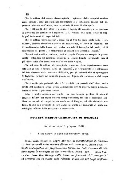 Bullettino delle scienze mediche