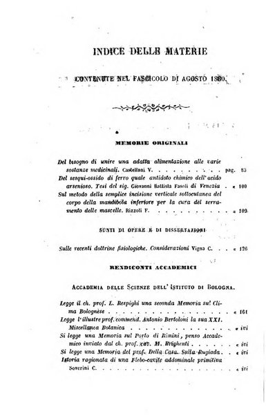 Bullettino delle scienze mediche