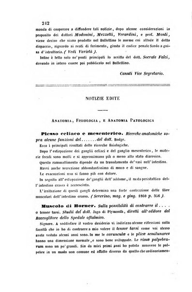 Bullettino delle scienze mediche