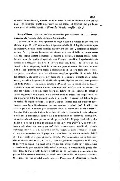 Bullettino delle scienze mediche