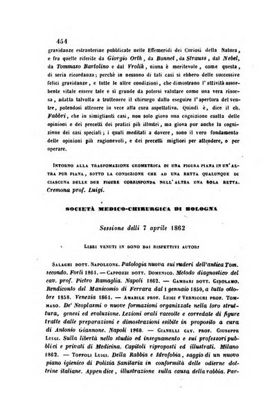 Bullettino delle scienze mediche