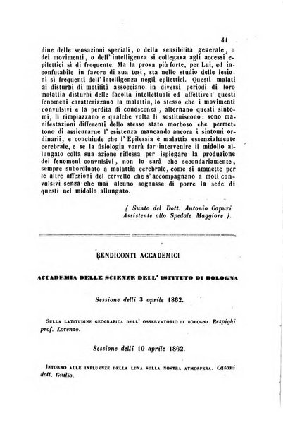 Bullettino delle scienze mediche