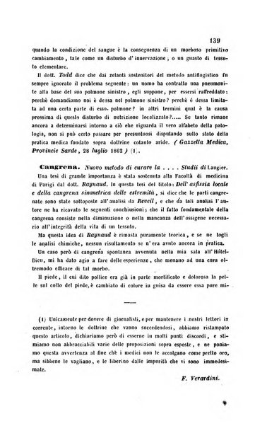 Bullettino delle scienze mediche