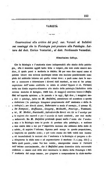 Bullettino delle scienze mediche