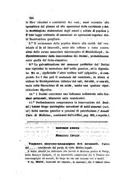 Bullettino delle scienze mediche