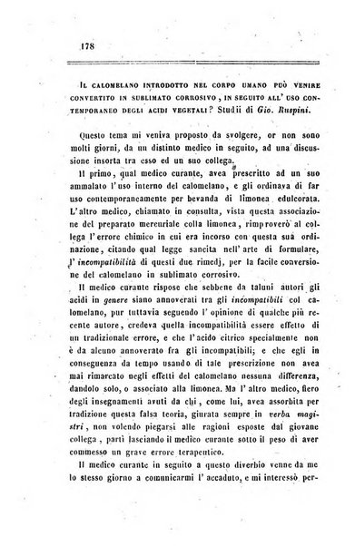 Bullettino delle scienze mediche