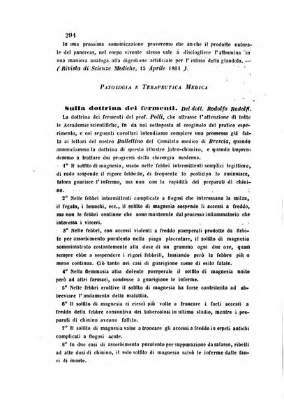 Bullettino delle scienze mediche