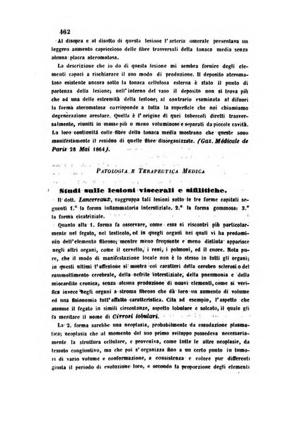 Bullettino delle scienze mediche