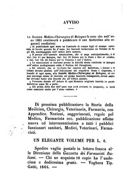 Bullettino delle scienze mediche