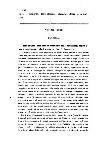 Bullettino delle scienze mediche