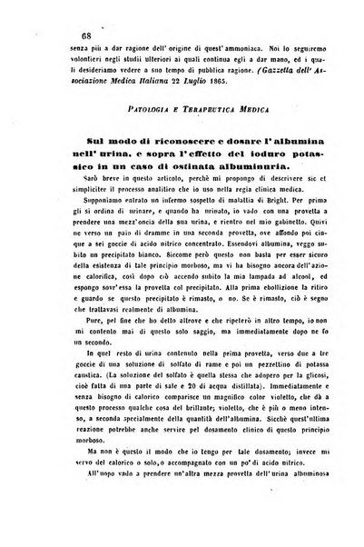 Bullettino delle scienze mediche