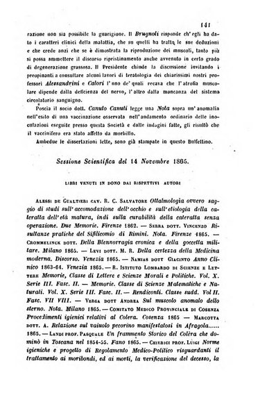 Bullettino delle scienze mediche