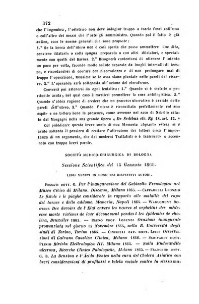 Bullettino delle scienze mediche