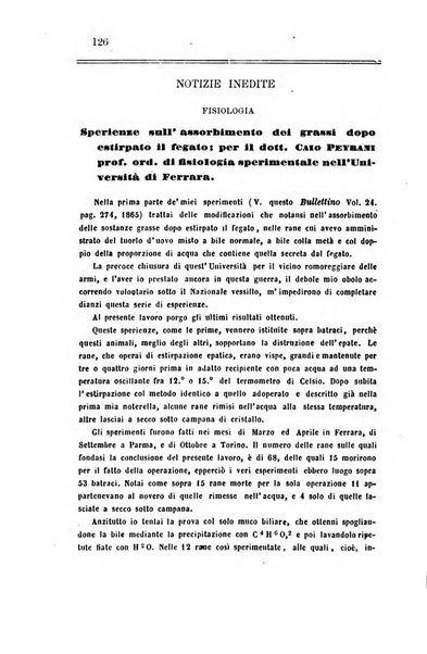 Bullettino delle scienze mediche