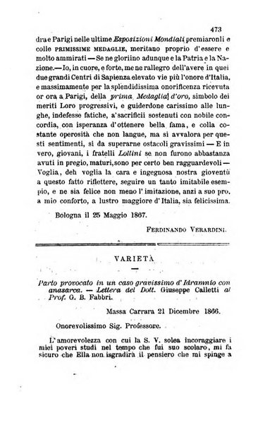 Bullettino delle scienze mediche