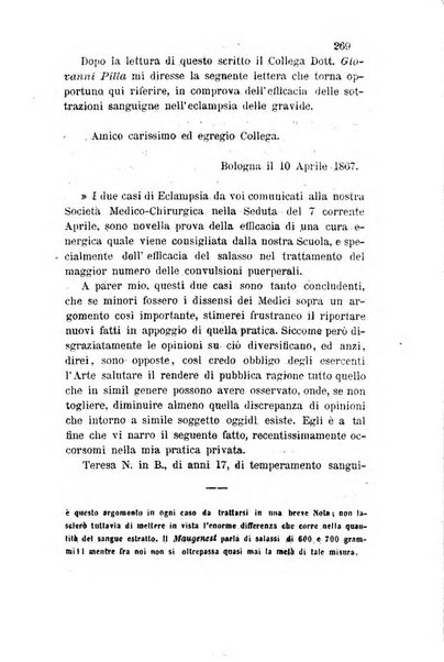 Bullettino delle scienze mediche