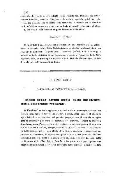 Bullettino delle scienze mediche