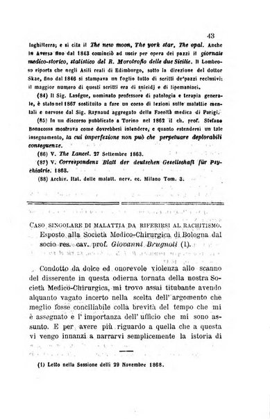 Bullettino delle scienze mediche