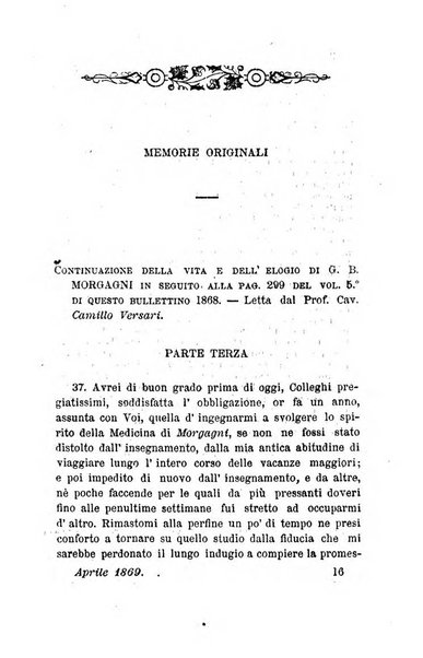 Bullettino delle scienze mediche