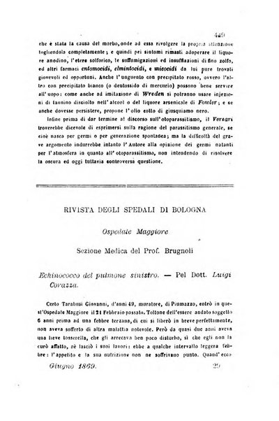 Bullettino delle scienze mediche