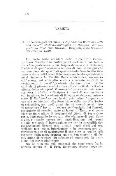 Bullettino delle scienze mediche