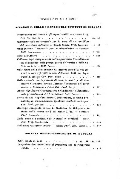 Bullettino delle scienze mediche