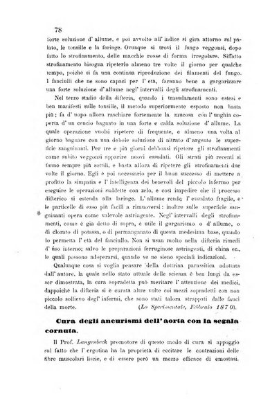 Bullettino delle scienze mediche