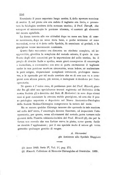 Bullettino delle scienze mediche