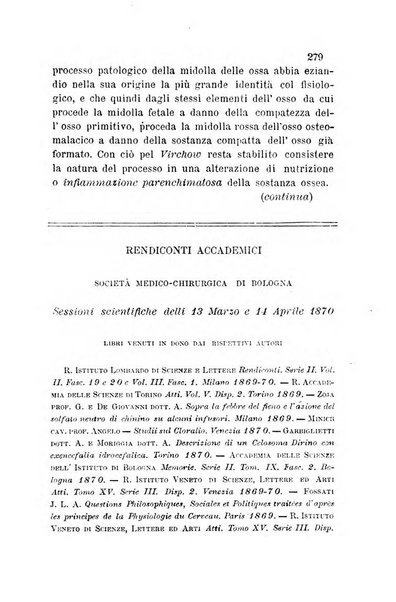 Bullettino delle scienze mediche