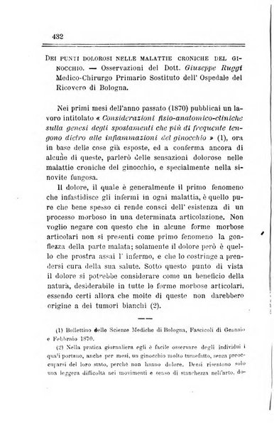 Bullettino delle scienze mediche