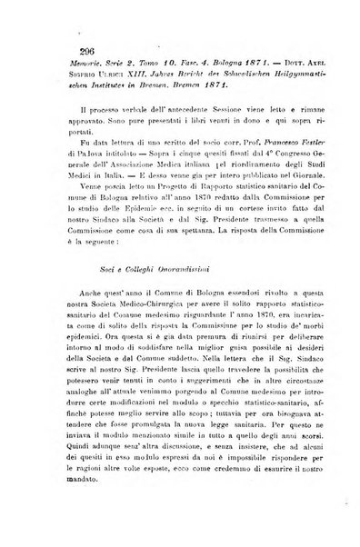 Bullettino delle scienze mediche