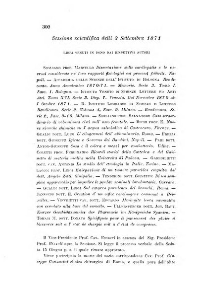 Bullettino delle scienze mediche