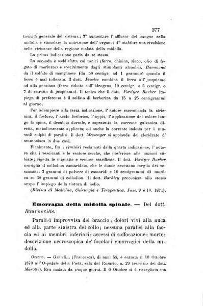 Bullettino delle scienze mediche