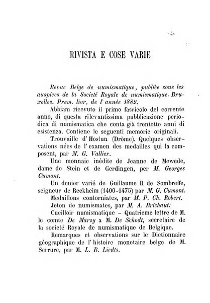 Bullettino di numismatica e sfragistica per la storia d'Italia