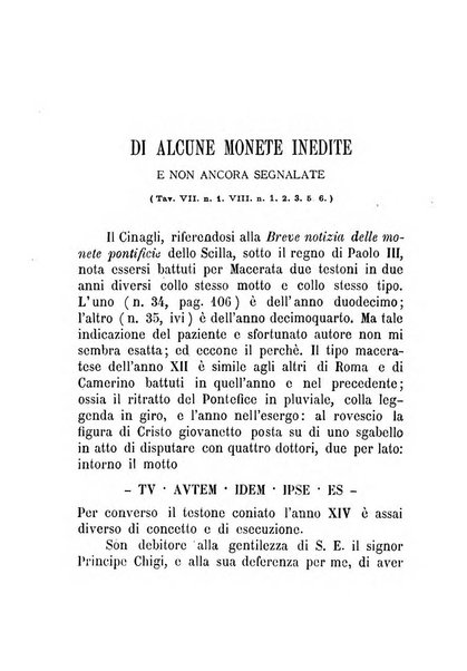 Bullettino di numismatica e sfragistica per la storia d'Italia