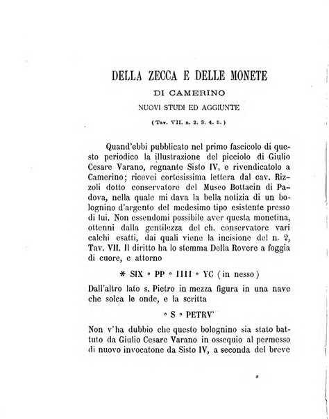 Bullettino di numismatica e sfragistica per la storia d'Italia