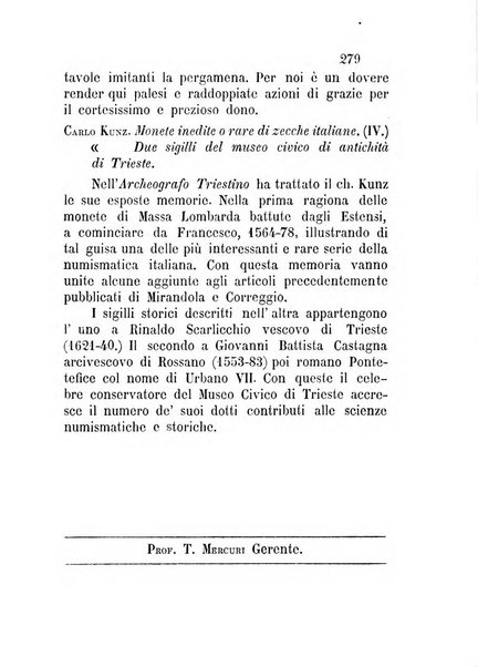 Bullettino di numismatica e sfragistica per la storia d'Italia