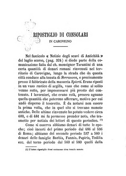 Bullettino di numismatica e sfragistica per la storia d'Italia