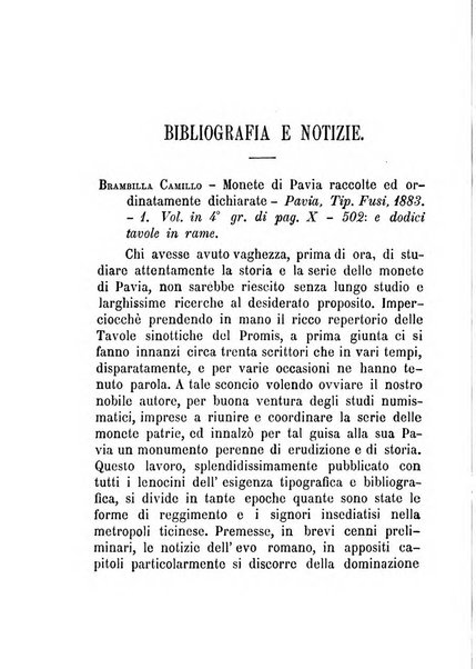 Bullettino di numismatica e sfragistica per la storia d'Italia