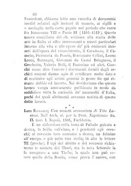 Bullettino di numismatica e sfragistica per la storia d'Italia