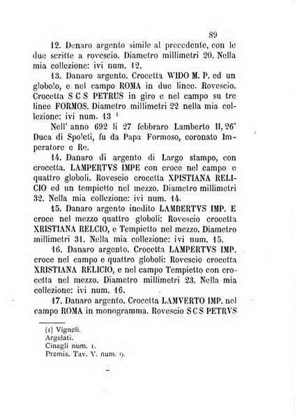 Bullettino di numismatica e sfragistica per la storia d'Italia