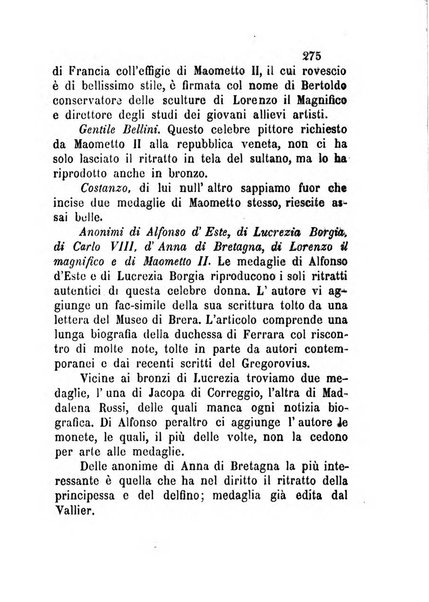 Bullettino di numismatica e sfragistica per la storia d'Italia