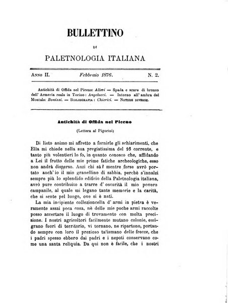 Bullettino di paletnologia italiana