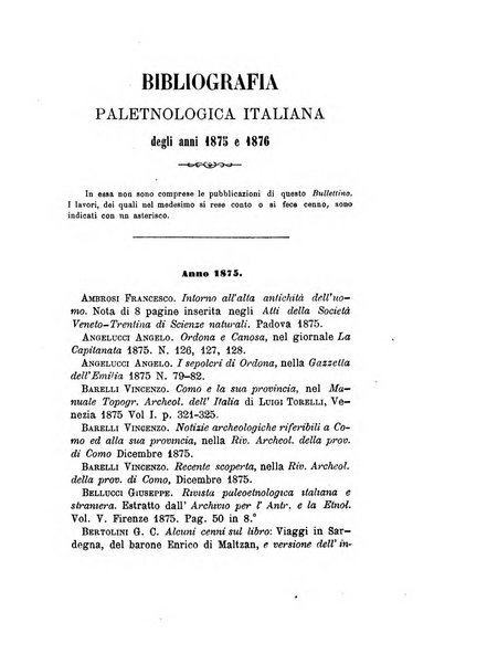 Bullettino di paletnologia italiana