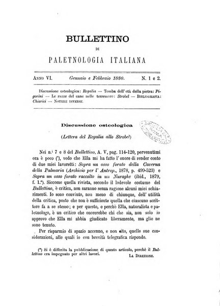 Bullettino di paletnologia italiana